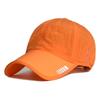 Summer hat men's baseball cap quick-drying outdoor visor sun hat casual thin cap breathable