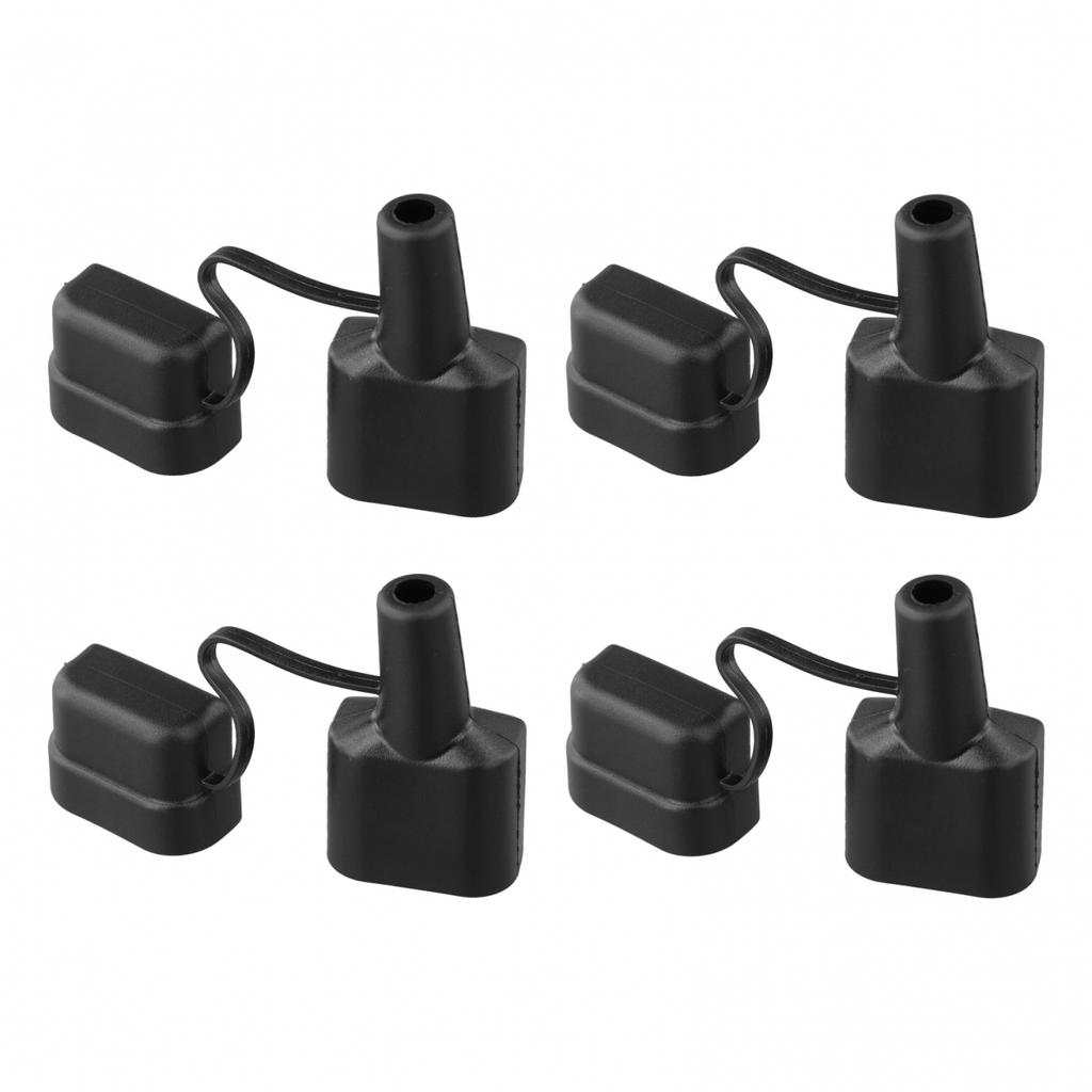 50A Do Wtyczki Andersona-Wodoodporna Osłona Kabla Ochronna Czarna/Czerwona Z Nakładką