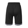 Men's Summer Drawstring Athletic Shorts Loose Fit Gym Training Shorts with Side Zipper Pockets Lightweight Breathable Fabric