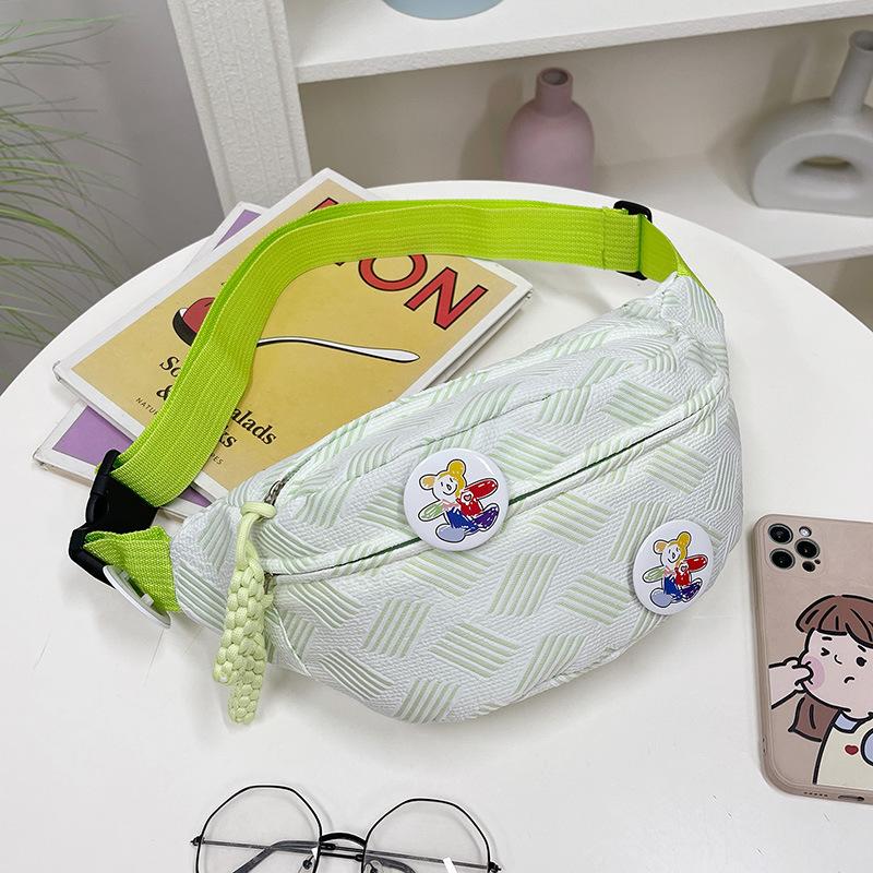 

Простой и милый кошелек для отдыха, свежая и милая сумка-джокер через плечо для студентов, модная легкая женская нагрудная сумка. .