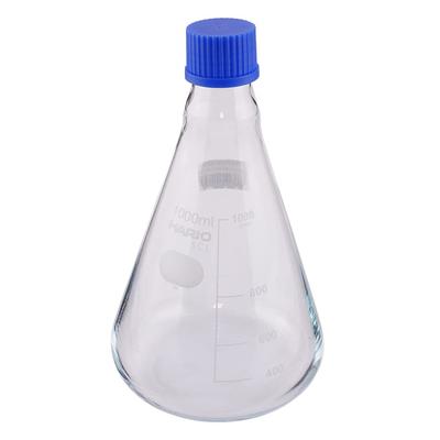 HARIO Erlenmeyer Screw-Cap Flask, 1000mL, NSF-1L-SCI