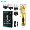 Tagliacapelli Elettrico Professionale Interamente in Metallo di Alta Qualità Ricaricabile Tagliacapelli Sfumatura Rasatura Schermo LCD Lunga Durata della Batteria