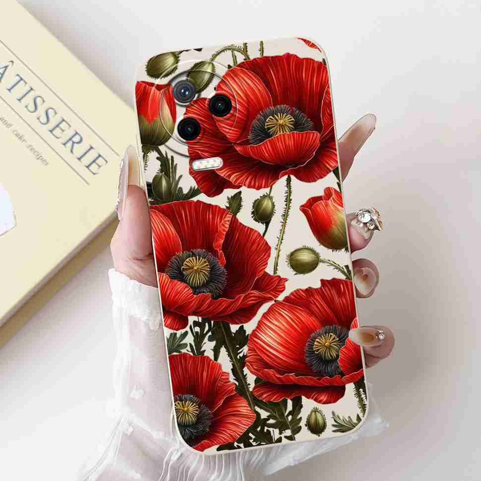 For Infinix Note 12 Pro 4G X676B 6.7" Case Colorful Flower Butterfly Soft Silicone Cover For Infinix Note12 2023 Bumper Casing