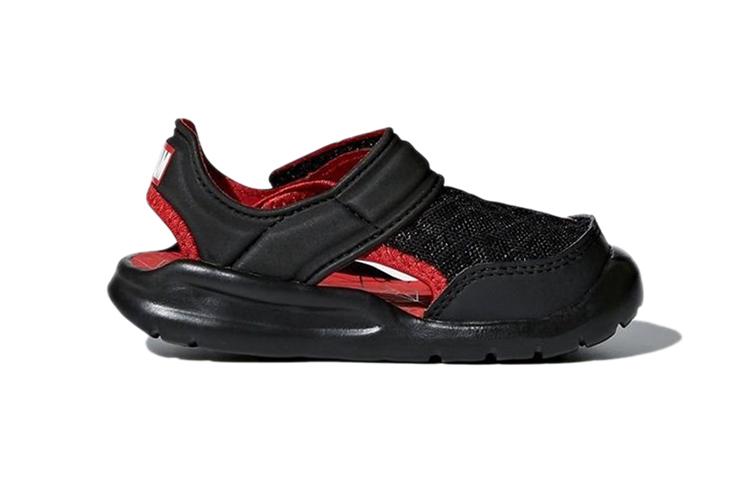 Adidas Fortaswim I Low top Toddler Shoes Black Red Infant And Toddler AC8420