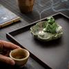 Ceramic Incense Holder Frog Incense Burner Indoor Incense Burner Aromatherapy Ornament