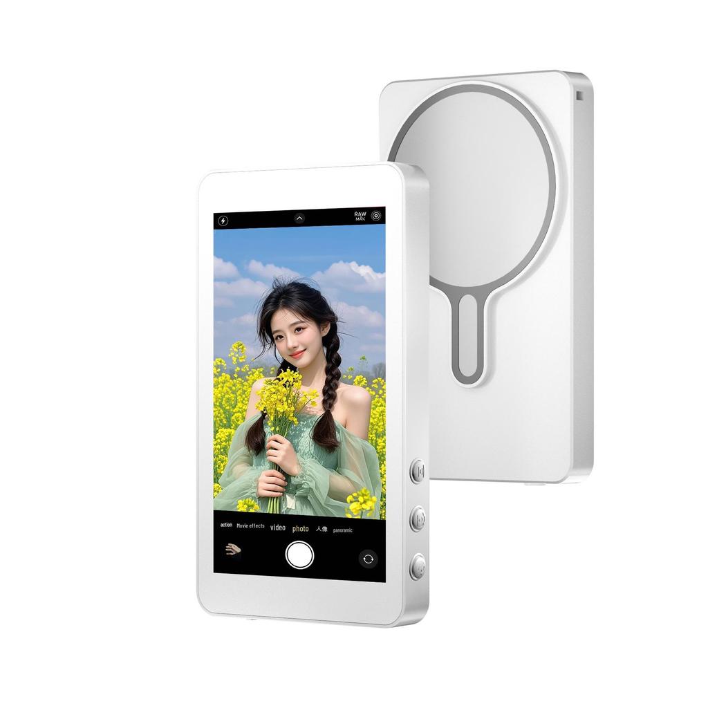 Portable Magnetic Mini Mobile Phone Projector with Wired Selfie Screen Function