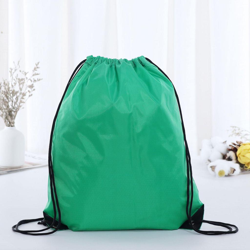 Custom Double Shoulder Polyester Drawstring Backpack for Events or Marathon