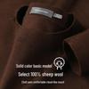SHANSHAN Men's 100% Merino Wool Round Neck Sweater