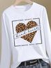 (Asian Size) butterfly style cute Graphic Tee o-neck Print T Shirt Casual Clothing Women autumn winter spring Fashion Top Long Sleeve T-shirts