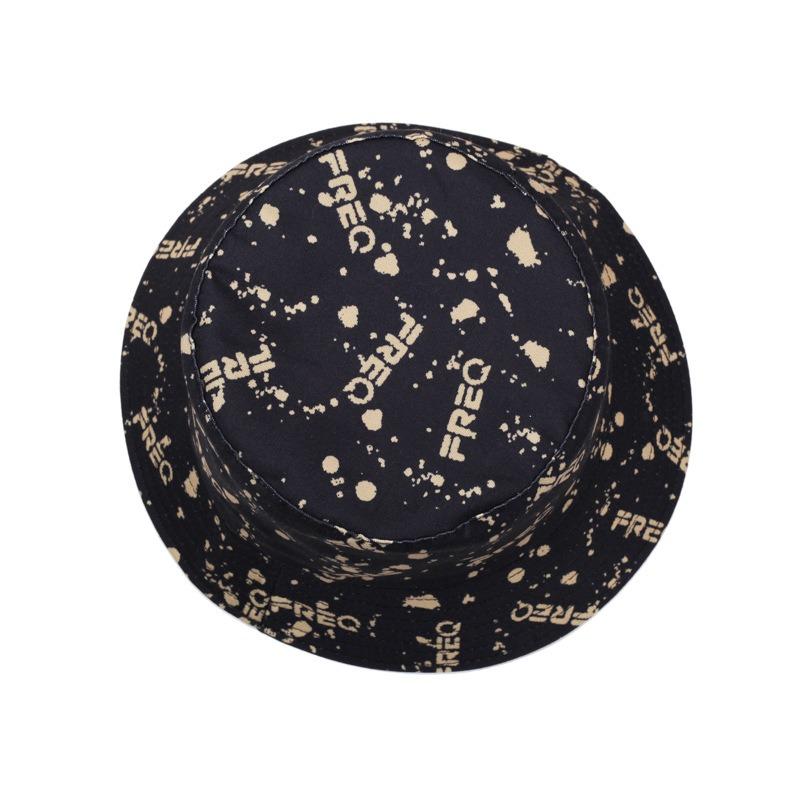 New embroidered letter basin hat men and women outdoor leisure sunscreen sunshade fashion versatile travel bucket hat