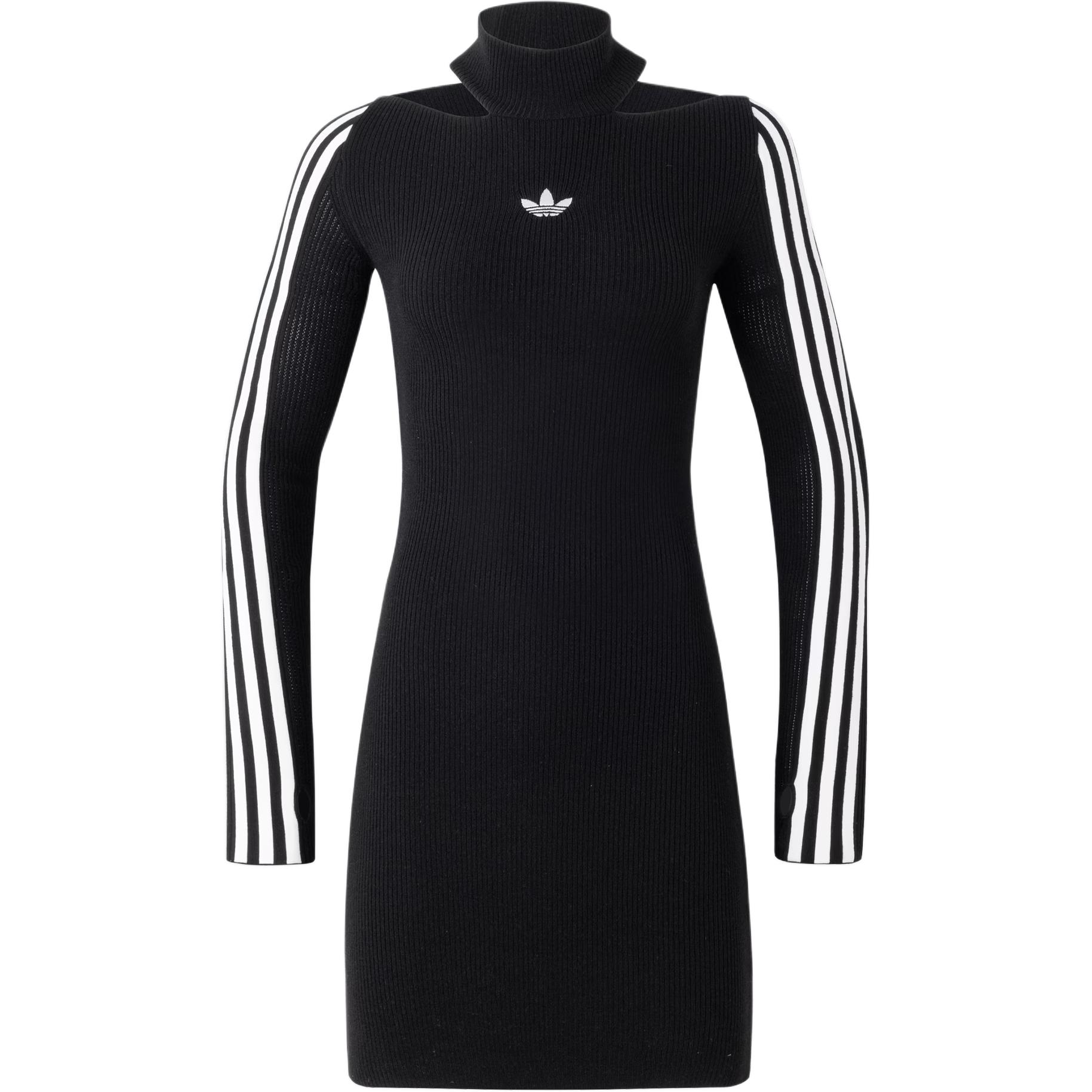 

adidas Originals Premium Knit Dress Black Women JI7056 M