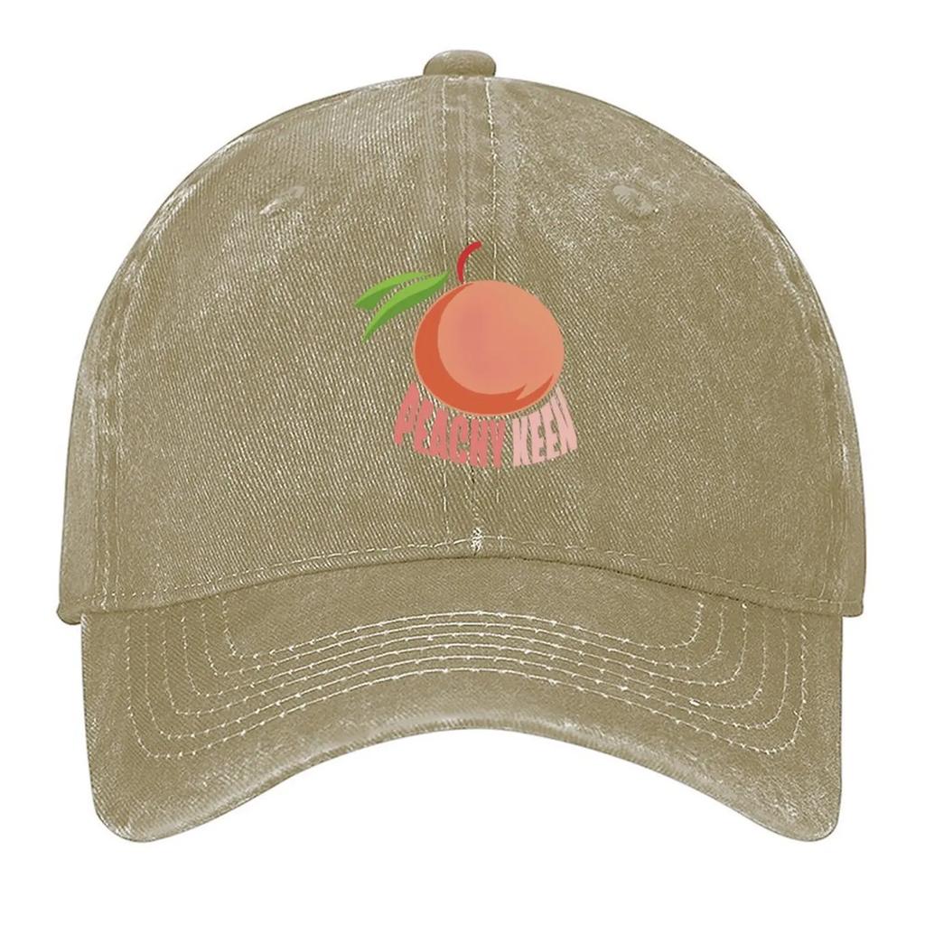 Peachy Keen Hat Baseball Cap beach hat fun hats Vintage New In Hat Womens Beach Visor Unisexs