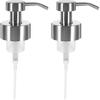 2pcs Foam Soap Dispenser Pump for Soap Dispenser Lotion Bottle Pump Replacement Head for Lotion Bottle Shampoo Dispenser Head Shampoo Stainless Steel