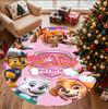 PAW Patrol Pattern Round Rug, Indoor/Outdoor Mat, for Picnic, Gameroom, Bedroom, Office, Living Room, Home Decor Carpet, Birthday Gift