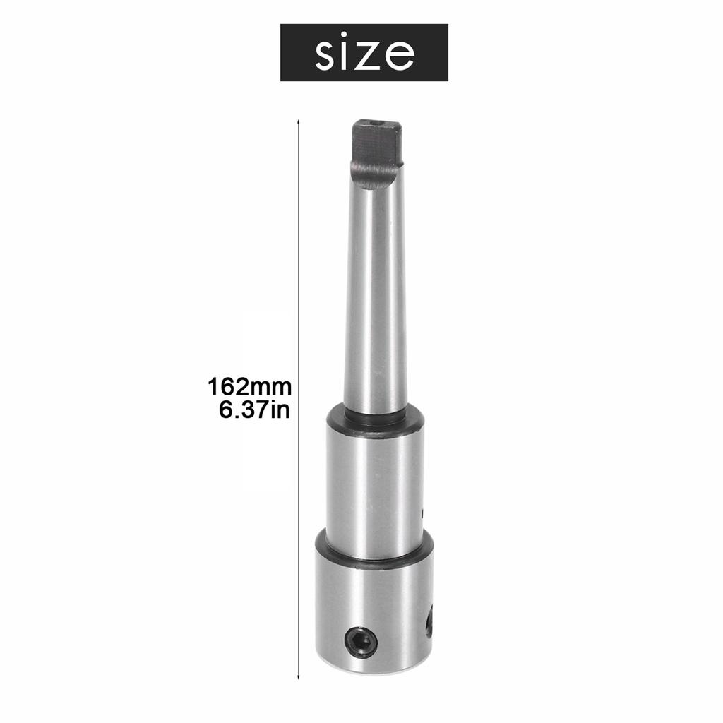 Annular Cutter Arbor with Morse Taper MT2 for 3/4 Inch Weldon Shank Annular Cutters Extension on Drill Press
