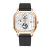 Watch Men'S Fashion Luminous Calendar Men'S Watch Silicone Belt Magnetic Buckle Square High Value Quartz Watch