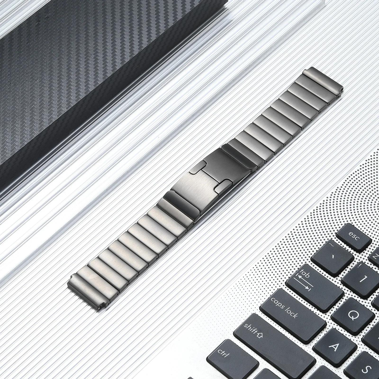 

22мм ремешок из нержавеющей стали для Xiaomi Watch S4 S3 S2 42 46MM S1 Pro металлический браслет звенья Corrrea для Xiaomi Watch 2Pro Mi Color 2 Mi Watch Color серый