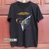 Boston Rock Band Third Stage Album 1986 T-shirt Nera Unisex Taglia S-5XL T-shirt Unisex