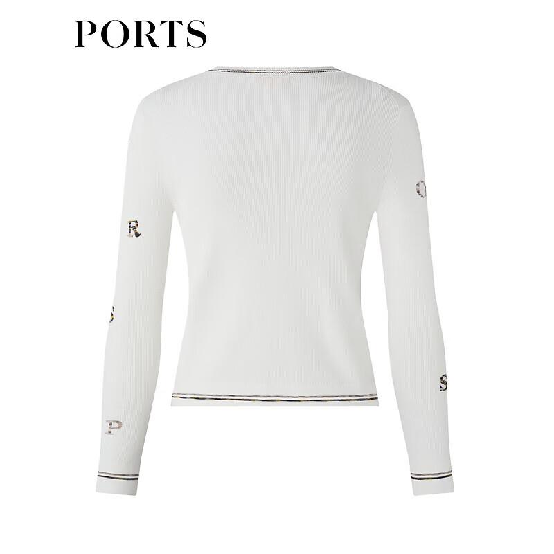 PORTS Women's Jacquard Knit Cardigan