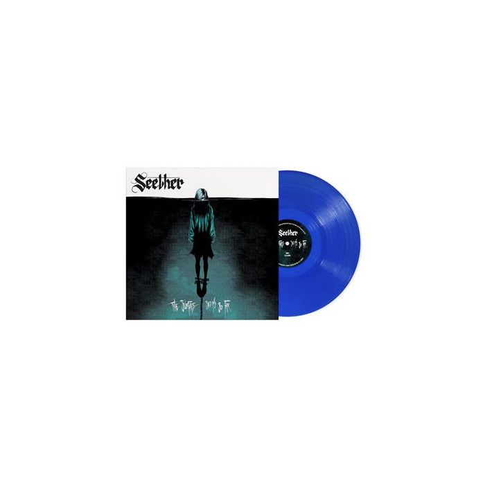 The Surface Seems So Far Vinyle Bleu Transparent