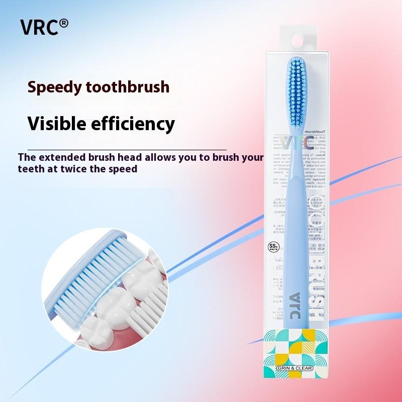 

1/3 шт. Зубная щетка для взрослых с длинной головкой и мягкой щетиной для глубокой чистки десен и полости рта, бытовая, в индивидуальной упаковке