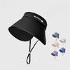 Summer Ultraviolet Protection Sun Hat With Wide Brim For Outdoor Travel And Sunshade