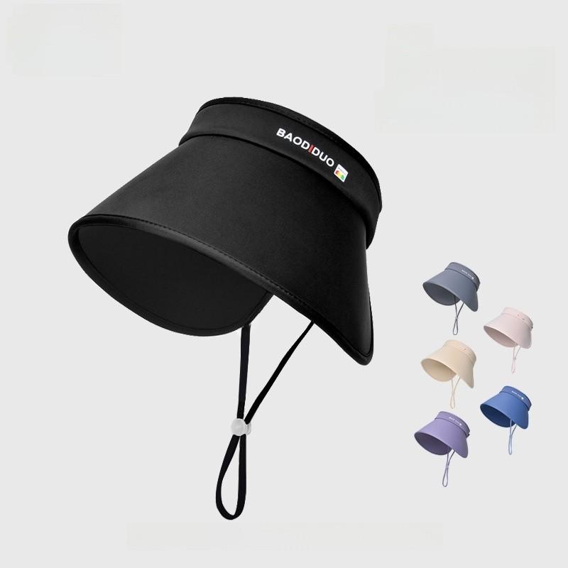 Summer Ultraviolet Protection Sun Hat With Wide Brim For Outdoor Travel And Sunshade