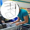 Grocery Bag Holder T Shirt Bags Rack Sturdy Space Saving Metal Shopping Stand Organizer for