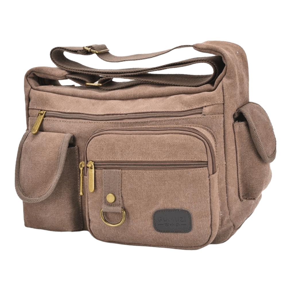 Multifunktionale Kletter-Aufbewahrungstasche Leinwand Reise-Werkzeugtasche Outdoor-Umhängetasche Fitness