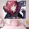 Popular Singer Kasanes Teto Chart Tapestry Art Science Fiction Room Home Decor Cheap Hippie Wall Hanging