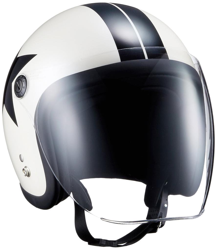 Speed Pit Shield Jet Pearl White Star Freestyle 51017 JL-65SR (58-59)