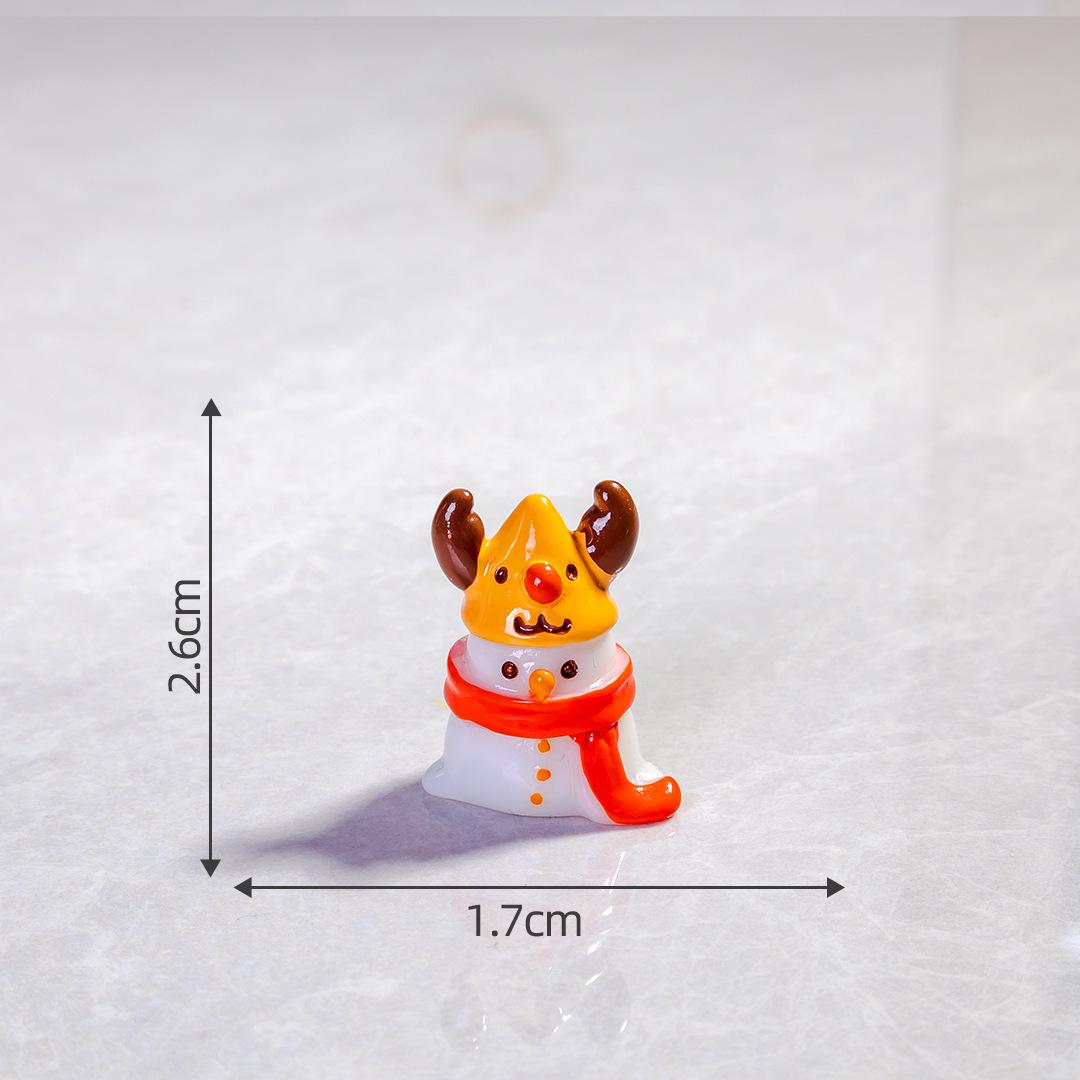 

Снеговик из смолы ручной работы – DIY 3D мультяшная сцена