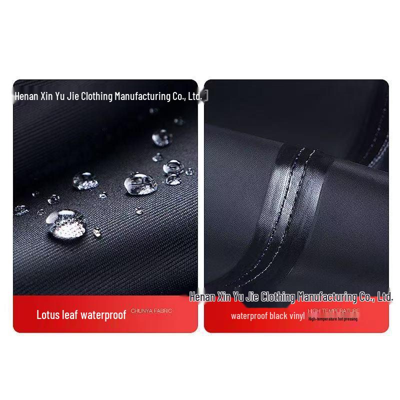 Unisex Reflektierendes Regenanzug-Set (Jacke & Hose) für Motorrad & Outdoor, Starkregen-Schutz für Lieferfahrer