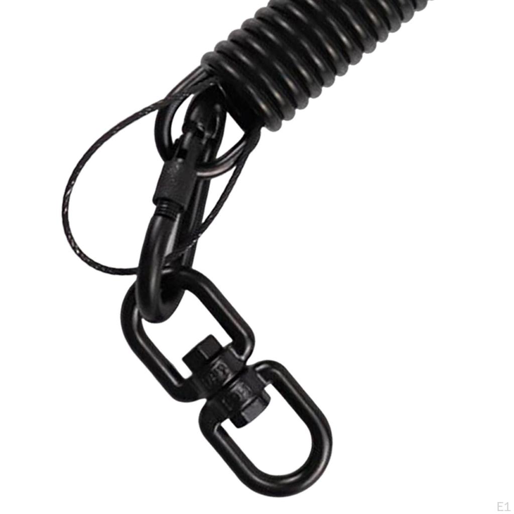 Heavy Duty Swing Spring, Portable, with 2 Hooks, Shock Absorbing ,Hammock Spring for Bag,