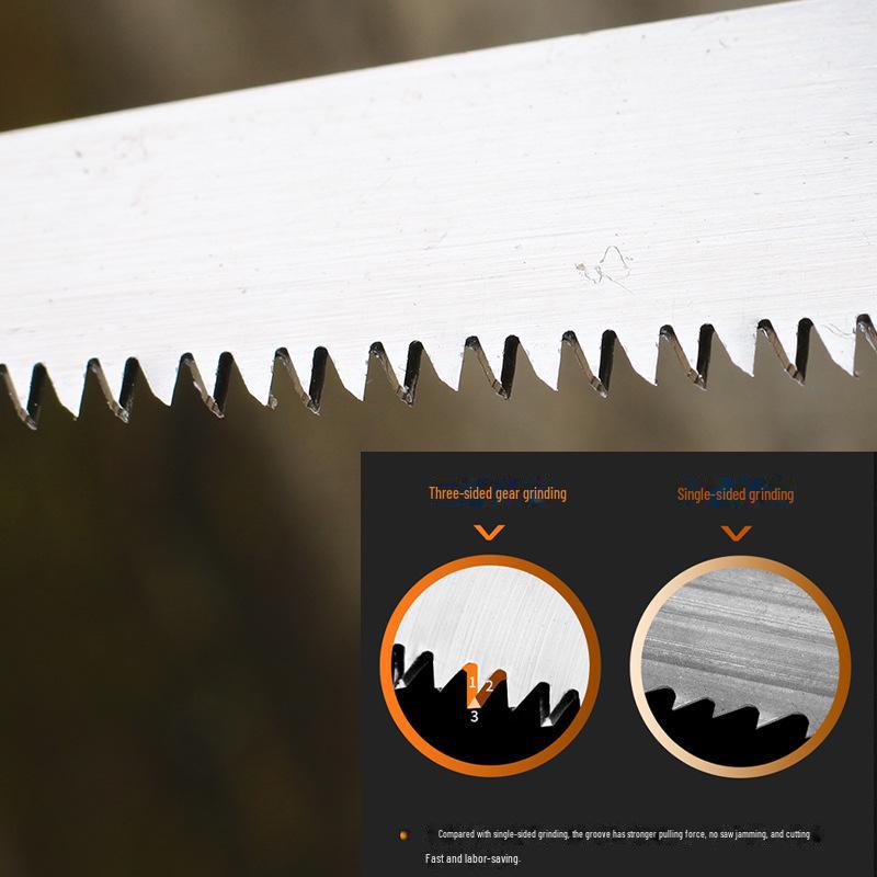 Portable Folding Hand Saw for Pruning, Woodworking, and Outdoor Use