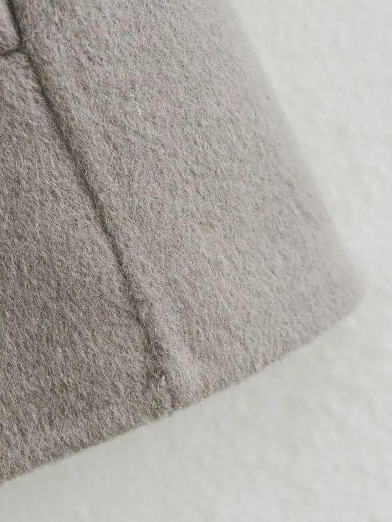 2024 Women's Woolen Kimono-Style Spring Coat