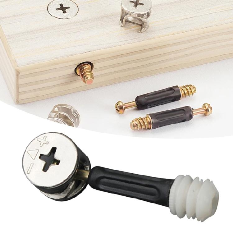 Innovative Eccentric Wheel Fixer Connectors Enhances Stability and Easy Maintenance in Home Furniture 20PCS
