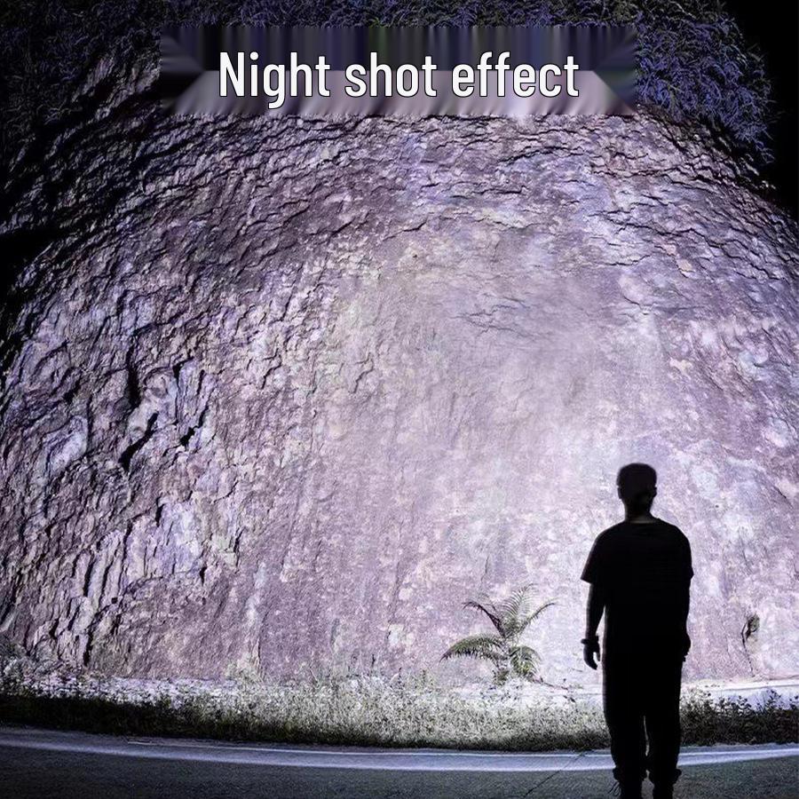 Portable USB Rechargeable LED Headlamp - Lightweight, High-Power, Outdoor Soft Light