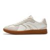 Anta Chaussures TT Classiques Polyvalentes Durables Légères Basses Chaussures de Skate Homme Basket Blanche Grise 912518009-1