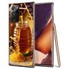 Golden Honey Dripping From Honeycomb Phone Case for Samsung A55 A35 A25 A15 A07 A05S A16 A17 A26 A36 A37 A56 A57 Galaxy Note 20