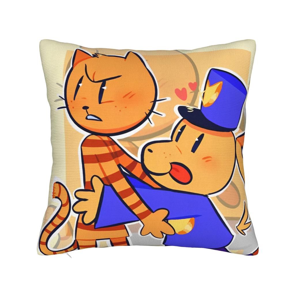 Dog Man Comic Pillow Cover Accessories Printing Cushion Cover Decor  Pillow Case Cover Seat Multiple Sizes