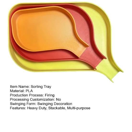 1/3Pcs Funnel Sorting Tray Stackable Small Parts Screws Nuts Bolts Washers Nails Building Bricks Easy Sorter Tray Garage Workshop Organization Tools