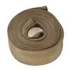 Durable Basalt Fiber Heat Shield Sleeve Heat Proof Fireproof Fuel Line Heat Shield Adjustable Exhaust Pipe Wrap Car Application