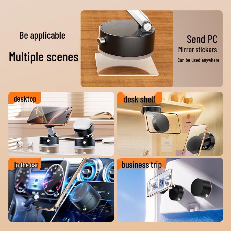 Portable Vacuum Suction Cup Phone Holder