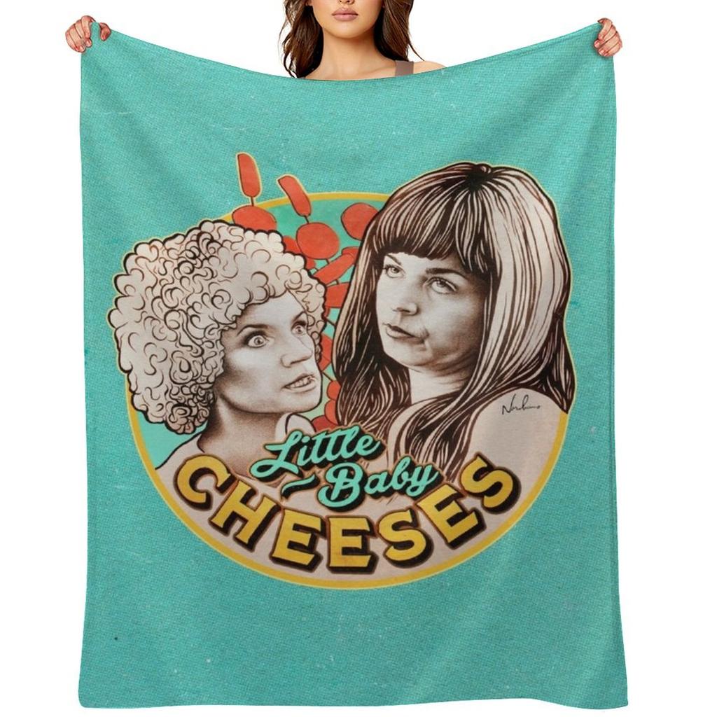 LITTLE BABY CHEESES Throw Blanket Travel Warm Soft Plush Plaid Furry Blankets