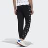 adidas Sportovní kalhoty Jogger s potištěným logem Patchwork Pánské kalhoty černé FM6076