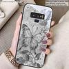 Eleganter rosa Schmetterling Für Samsung A01 02 A03 Core 04 05 A06 10 12 A13 14 5G 15 16 M02 12 Note 8 9 10 20 Glas Ultra Handyhülle