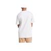 Adidas Animal Patch Crew Neck Short Sleeve T-Shirt Men tops White JZ7440