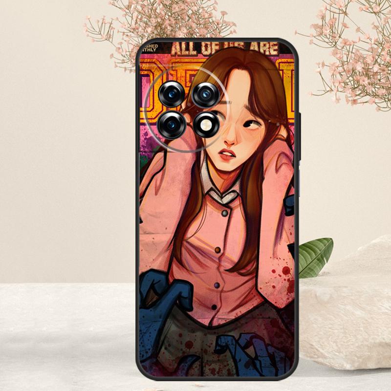 All of us are dead Hot Case For OnePlus 15 13 12 11 13T 13R 12R 15R 10T 8T 10 Pro Nord 5 CE 4 3 2 Lite N20 N30 Cover