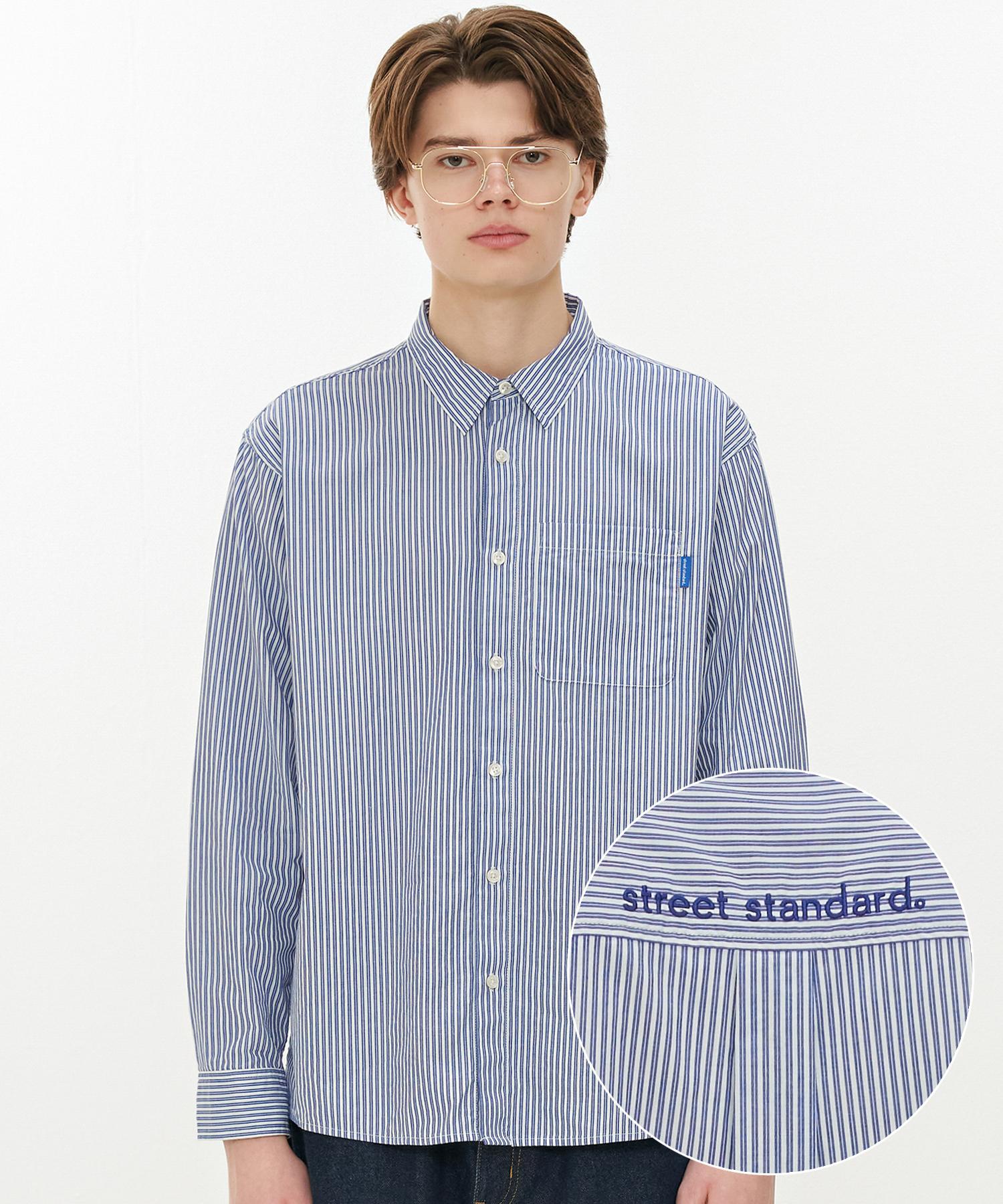 Рубашки Street Standard с полосками и логотипом S L